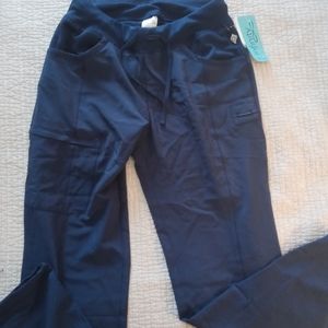 Cherokee Infinity Uniform Women's Sz Small Drawstring Pants Navy Blue